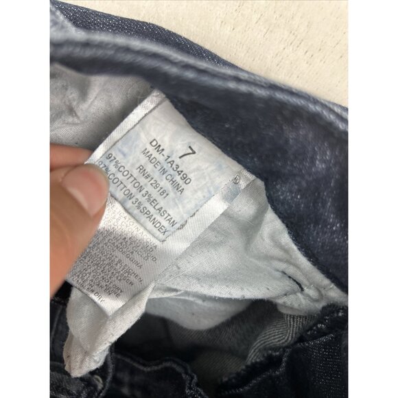 Machine Nouvelle Mode Women’s Jeans Size US 29 / 7 Dark Wash Blue Skinny - Picture 5 of 11